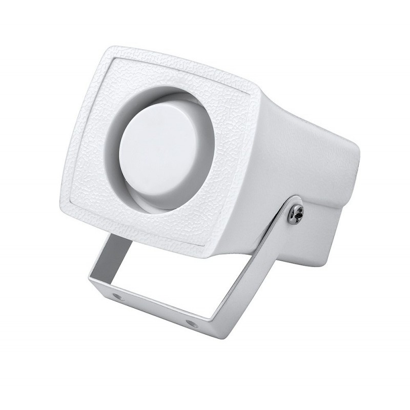 12v 120dB Wired White Mini Siren 12v 120dB Wired White Mini Siren